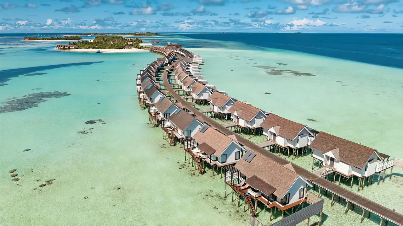 Widok z lotu ptaka na Ozen Life Maadhoo