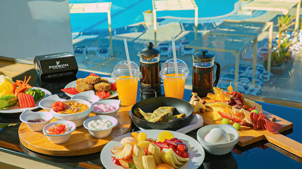 Śniadanie w hotelu Panorama Bungalows El Gouna