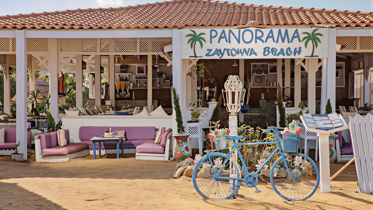 Pawilon na plaży w Panorama Bungalows El Gouna