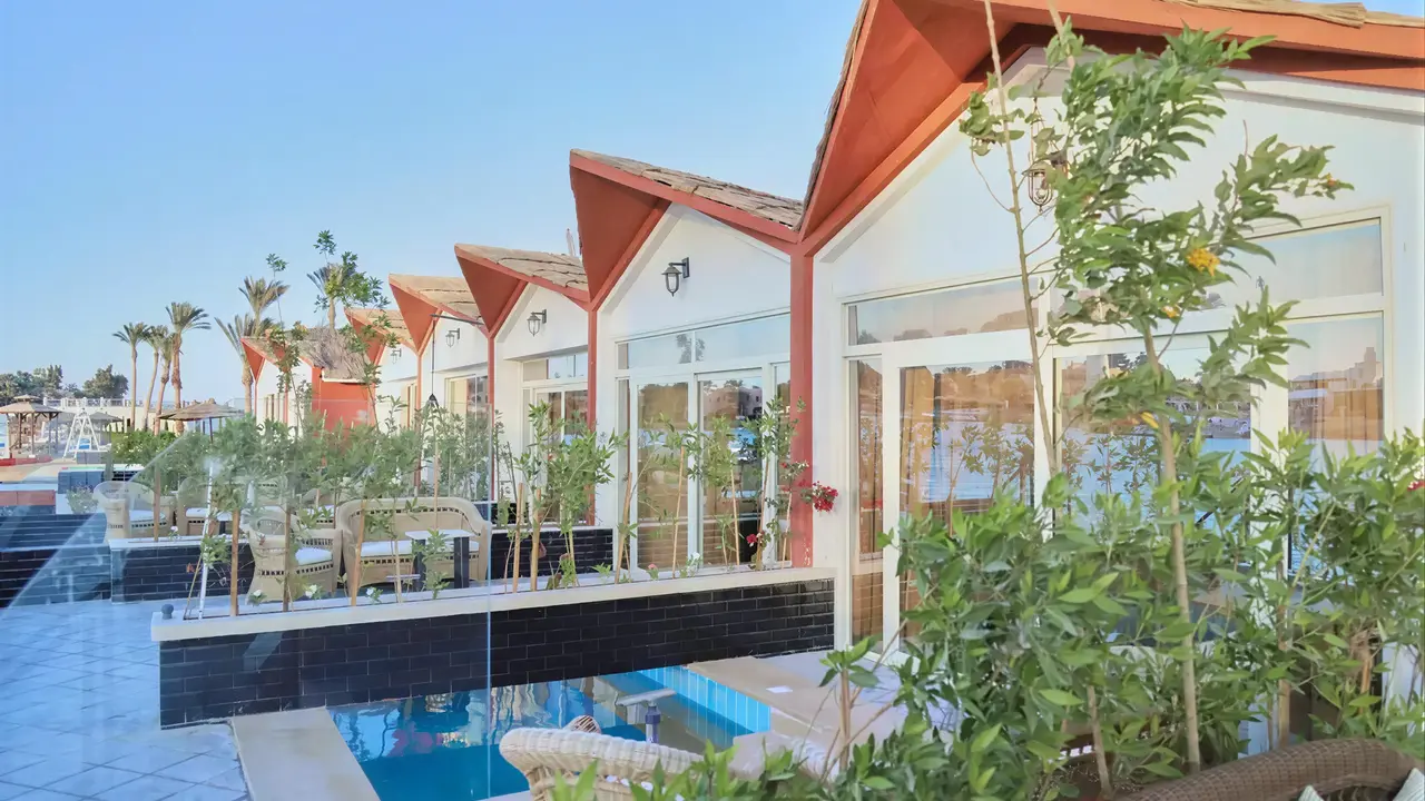 Prywatne domki z basenikami w Panorama Bungalows El Gouna