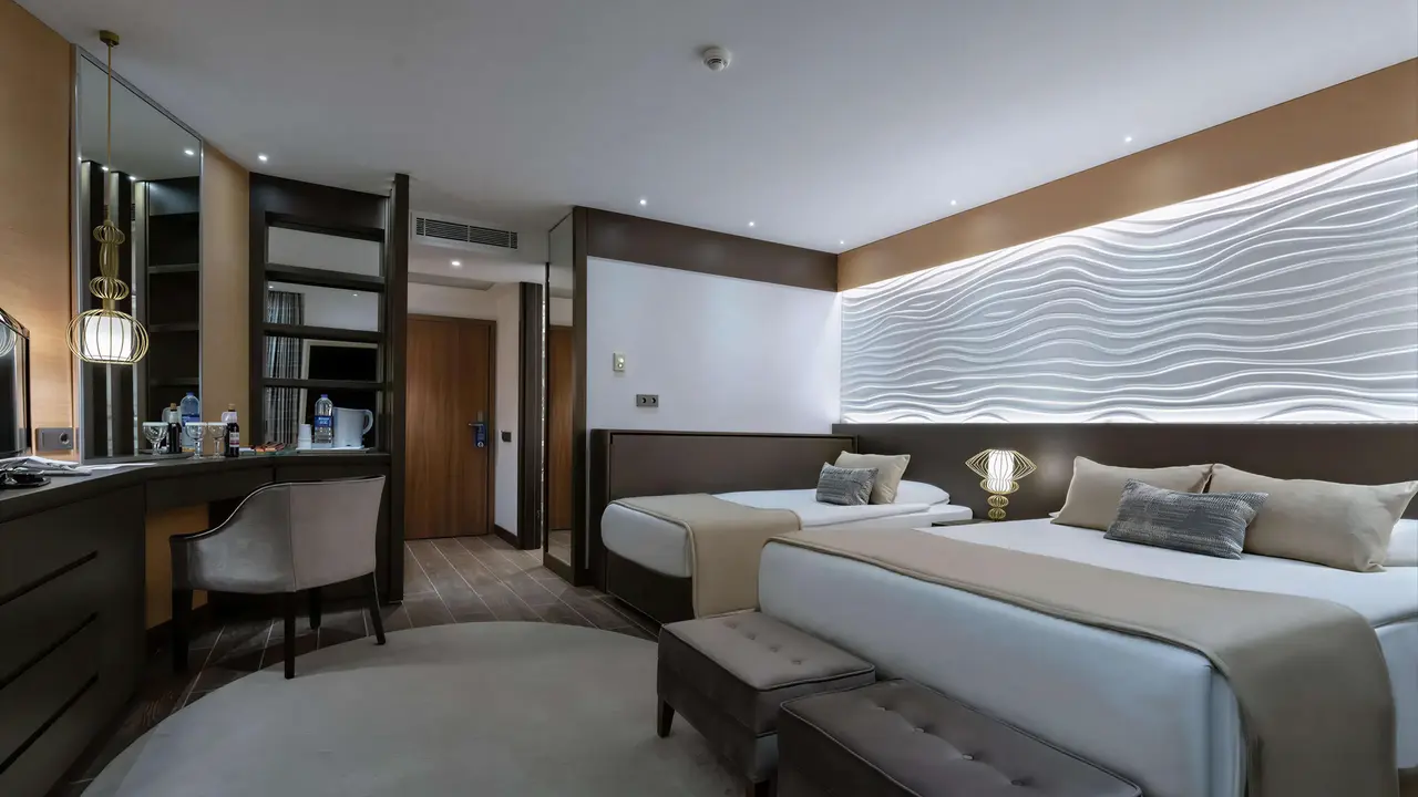 Nowoczesny pokój hotelowy w Papillon Belvil