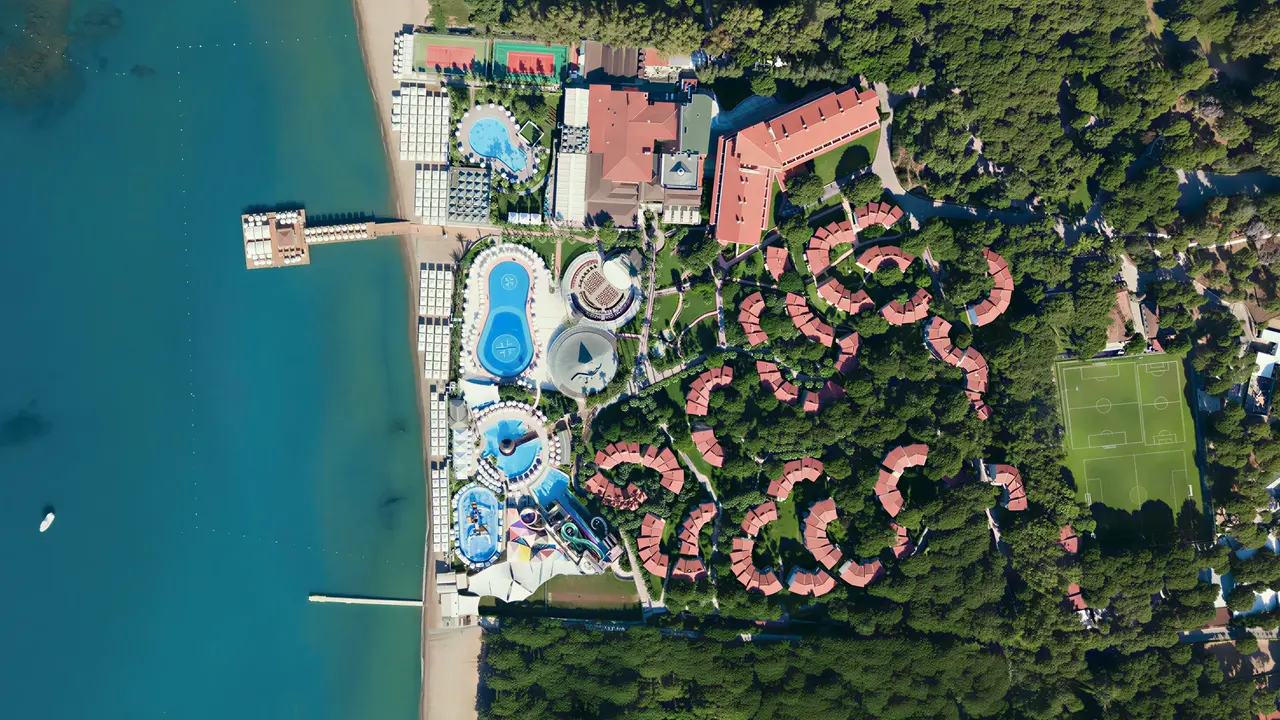 Widok z lotu ptaka na Papillon Belvil