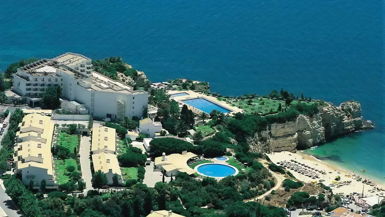 Widok z lotu ptaka na kompleks Pestana Viking