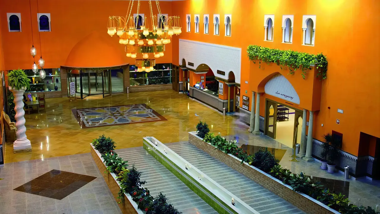 Przestronne lobby w hotelu Playacalida