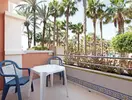 Balkon z meblami w PlayaCapricho