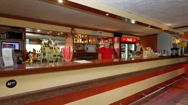 Hotelowy bar w Pliska