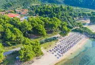 Widok z lotu ptaka na kompleks Poseidon Sea Resort