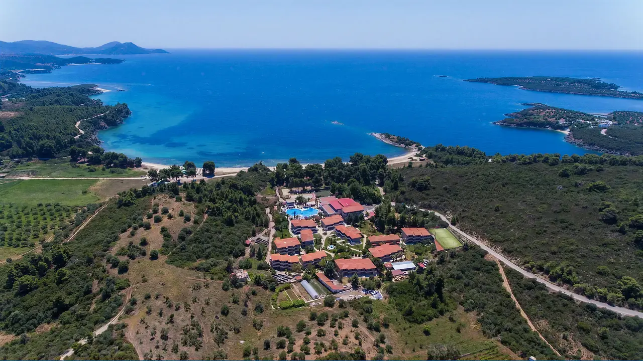 Widok z lotu ptaka na Poseidon Sea Resort