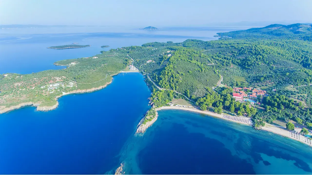Widok z lotu ptaka na Poseidon Sea Resort