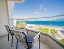 Balkon z widokiem na morze w Premier Nergis Beach & SPA