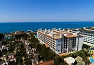 Widok z lotu ptaka na kompleks Quattro Beach Spa
