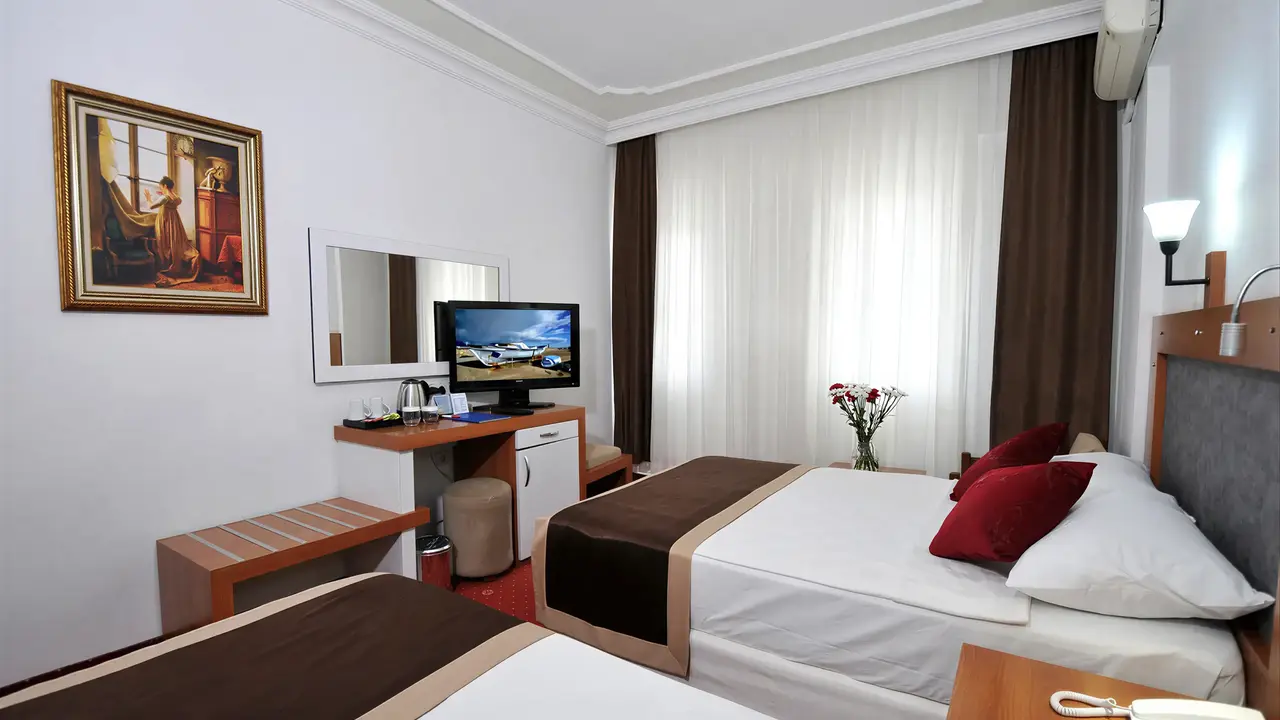 Pokój z łóżkami w Ramira Beach