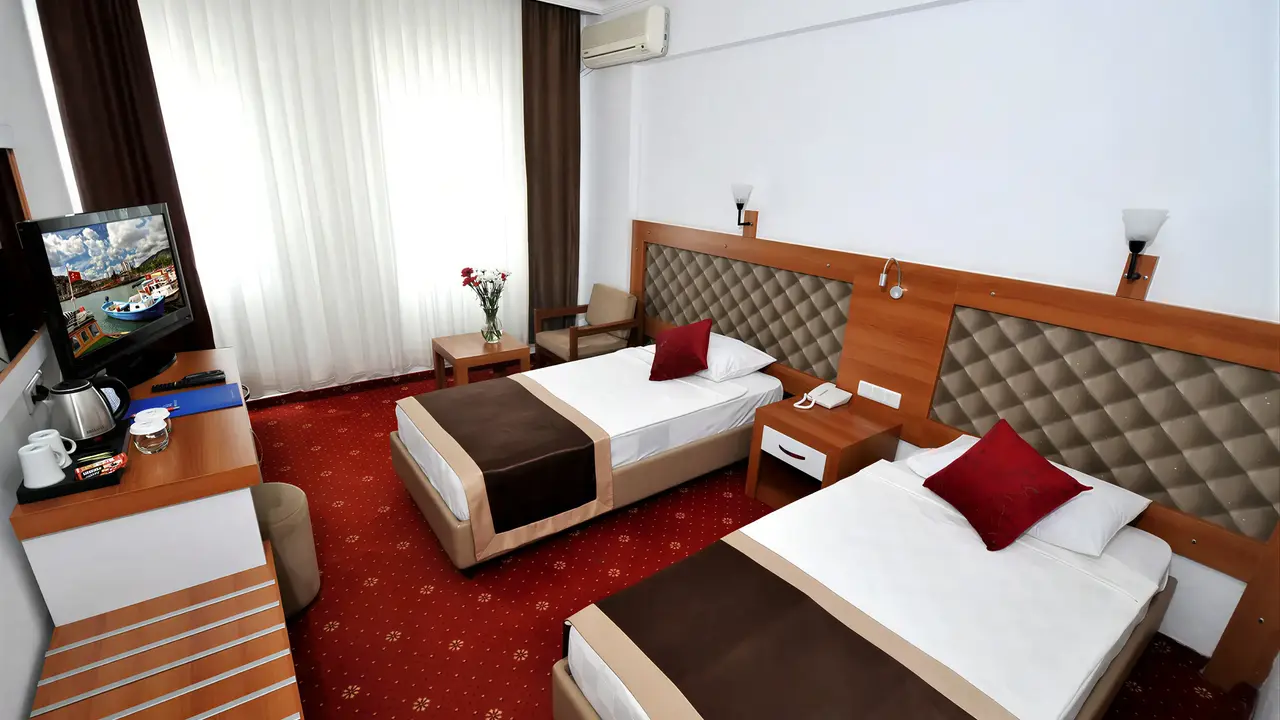 Pokój z dwoma łóżkami w Ramira Beach