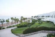Widok na kompleks Retac Qunay Dahab Resort & Spa przy samym morzu