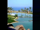 Basen w hotelu Retac Qunay Dahab Resort & Spa z widokiem na morze