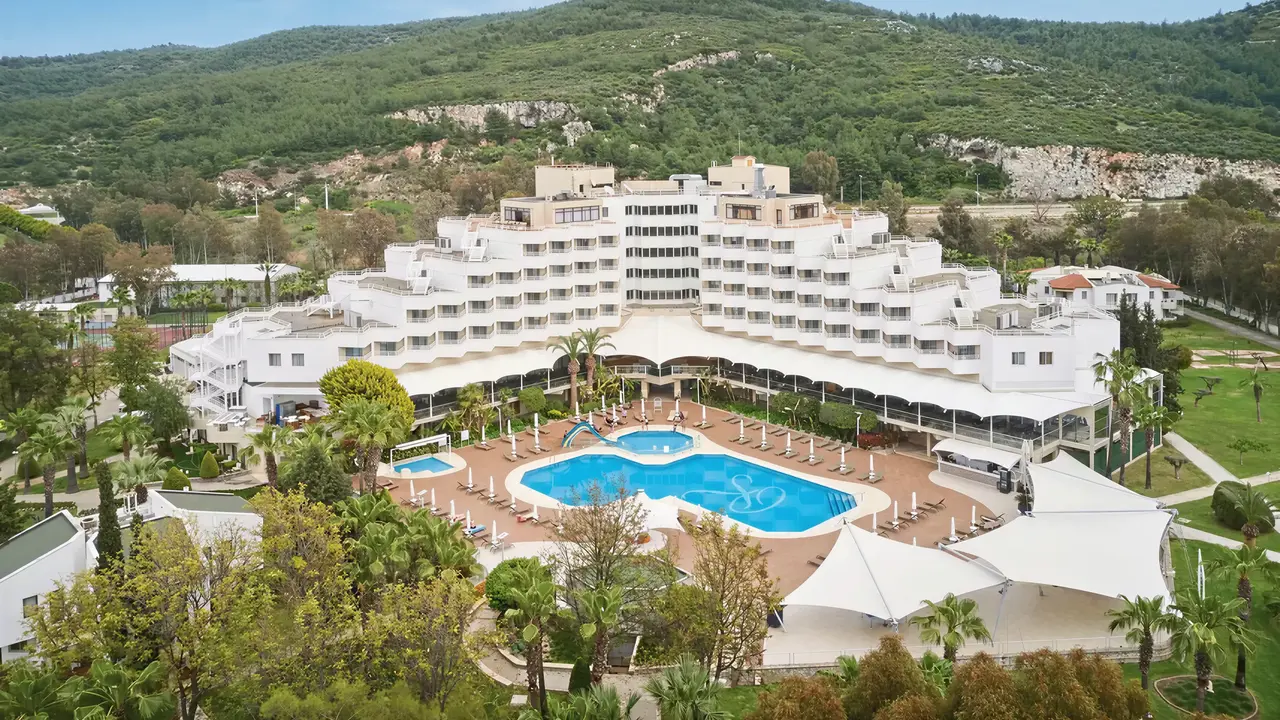 Widok z lotu ptaka na Richmond Ephesus Resort