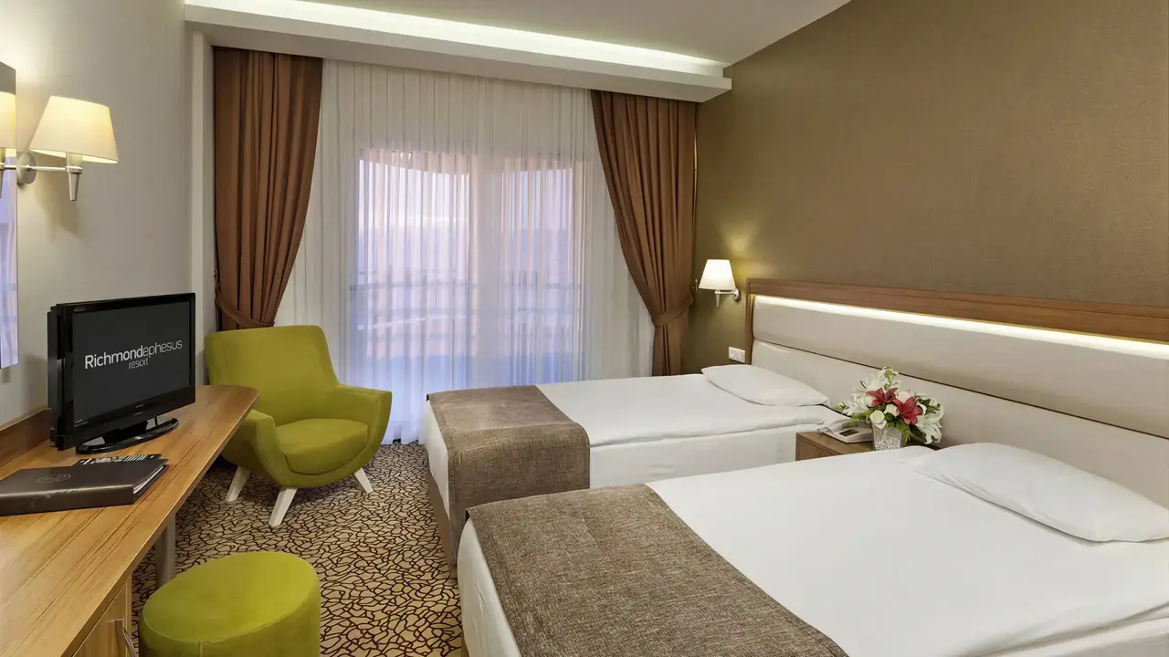 Pokój z dwoma łóżkami w Richmond Ephesus Resort