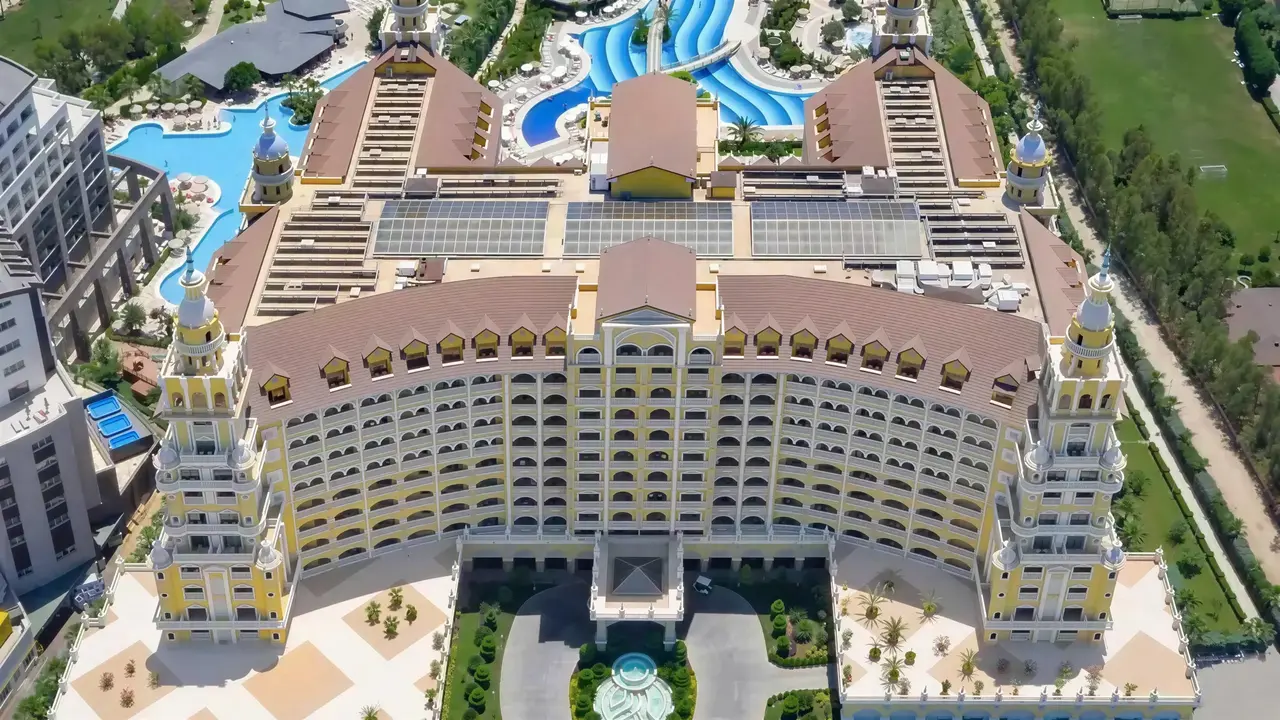 Widok z lotu ptaka na Royal Holiday Palace