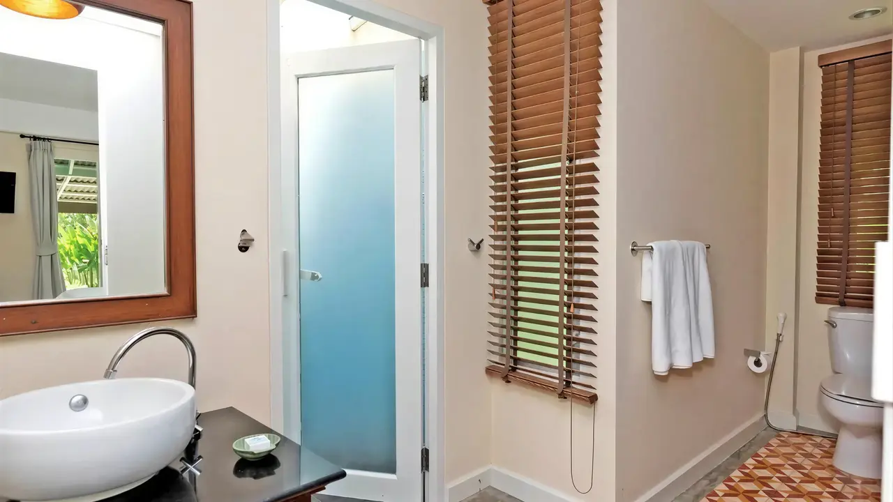 Łazienka w hotelu Sai Kaew