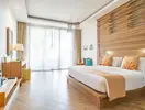 Nowoczesna sypialnia w hotelu Sai Kaew