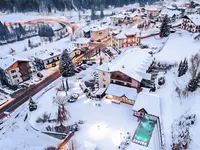 Widok z lotu ptaka na Salvadori zimą