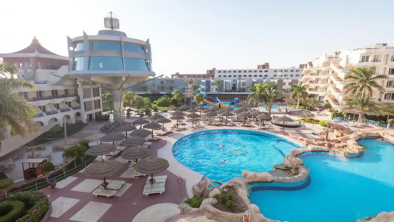 Widok na kompleks hotelowy Sea Gull Beach Resort