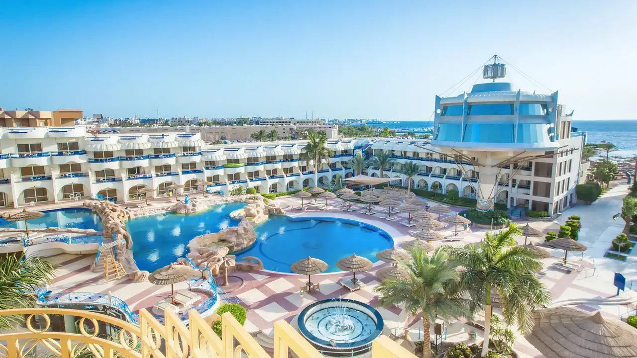 Widok na kompleks hotelowy Sea Gull Beach Resort