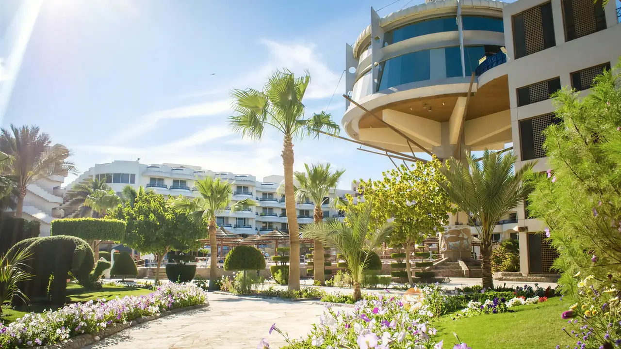 Widok na kompleks hotelowy Sea Gull Beach Resort