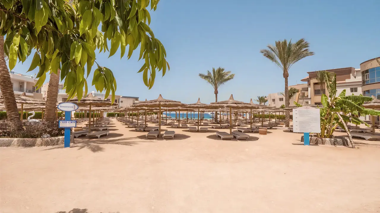 Strefa plażowa przy Sea Gull Beach Resort
