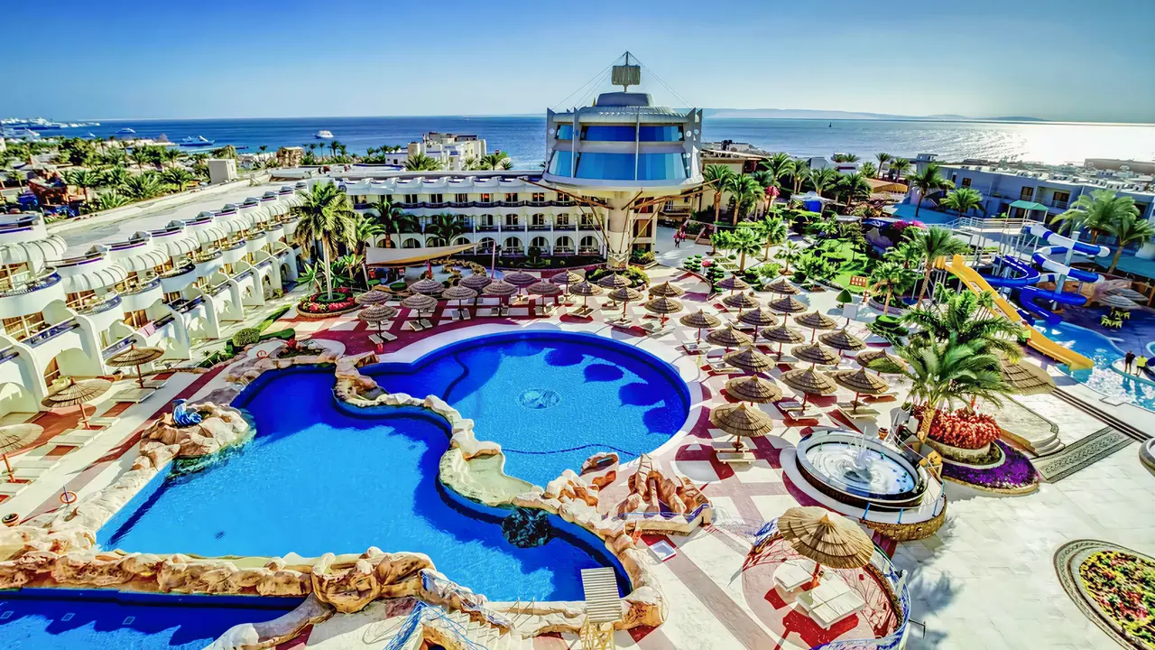 Widok na kompleks hotelowy Sea Gull Beach Resort