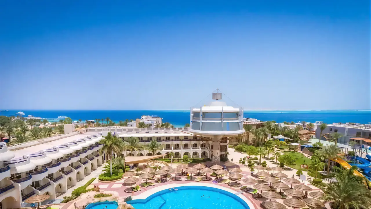 Widok na kompleks hotelowy Sea Gull Beach Resort