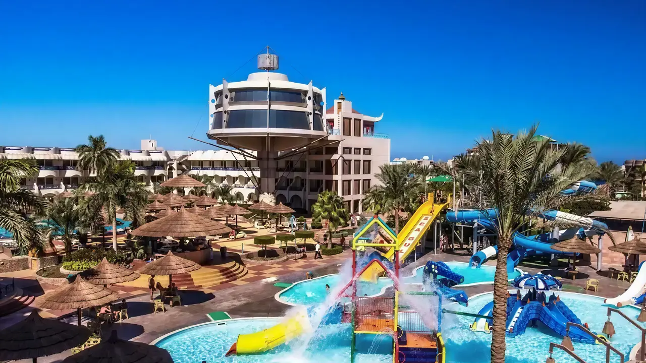 Zjeżdżalnie wodne w Sea Gull Beach Resort