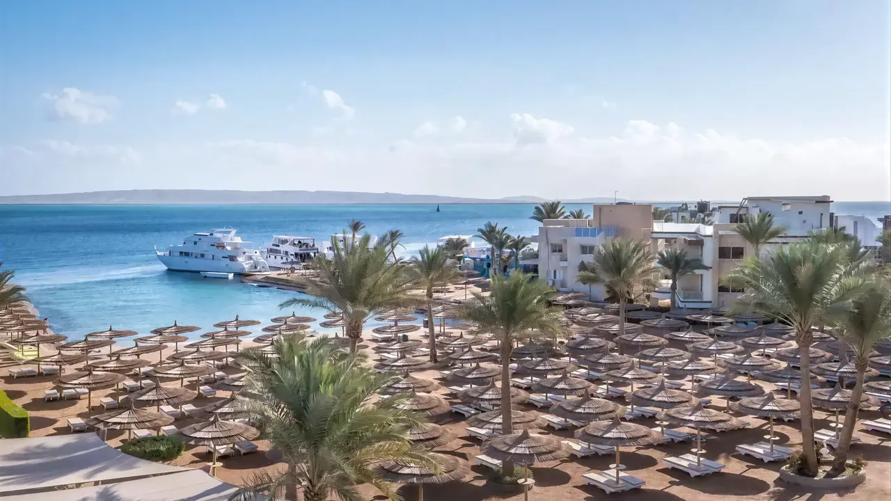 Widok na kompleks hotelowy Sea Gull Beach Resort