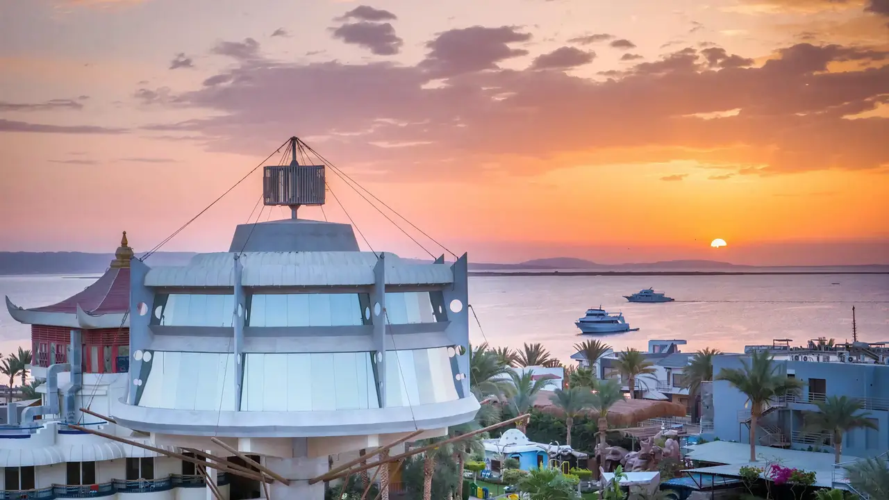 Widok na kompleks hotelowy Sea Gull Beach Resort