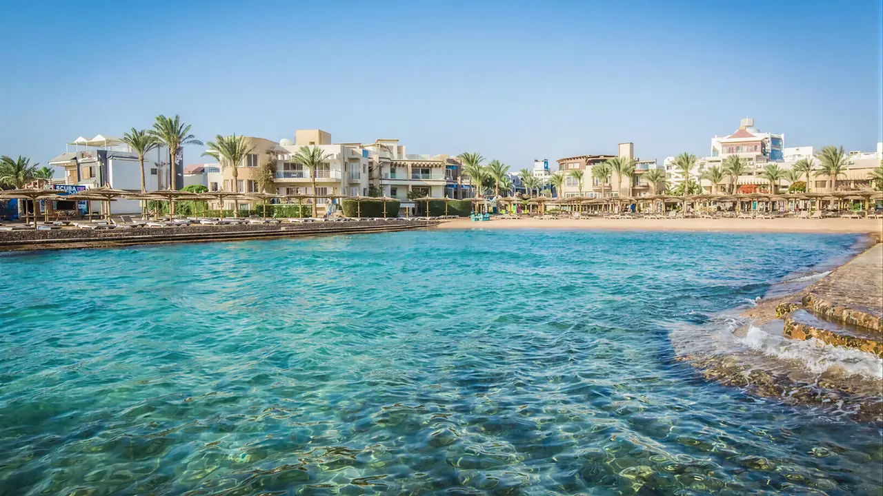 Widok na kompleks hotelowy Sea Gull Beach Resort