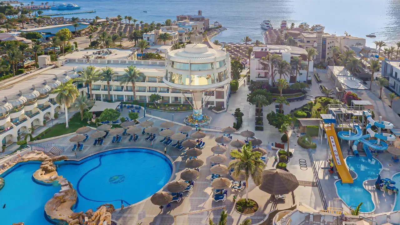 Widok na kompleks hotelowy Sea Gull Beach Resort