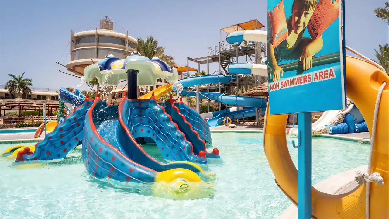 Zjeżdżalnie wodne dla dzieci w Sea Gull Beach Resort