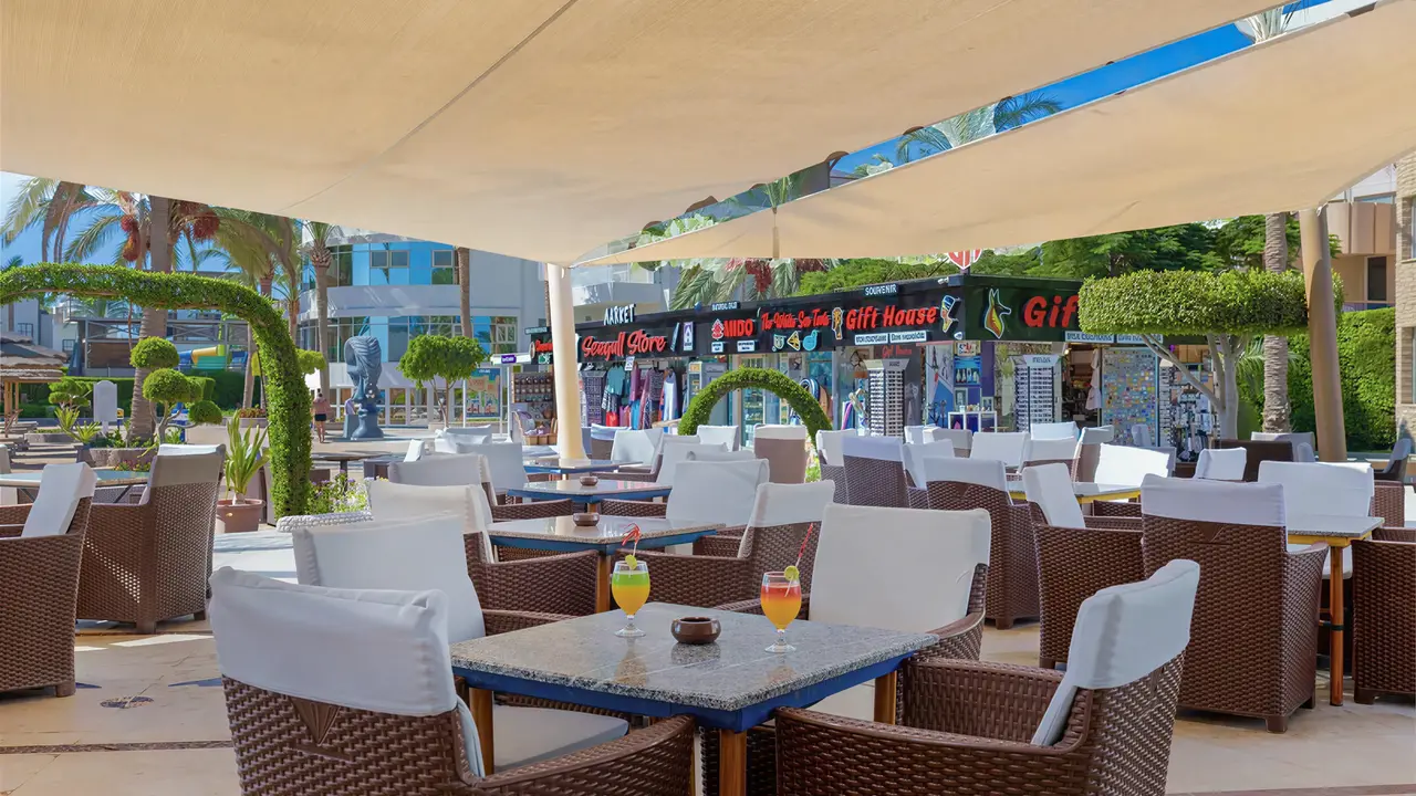 Taras wypoczynkowy w Sea Gull Beach Resort