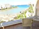 Balkon pokoju z widokiem w Sea Gull Beach Resort