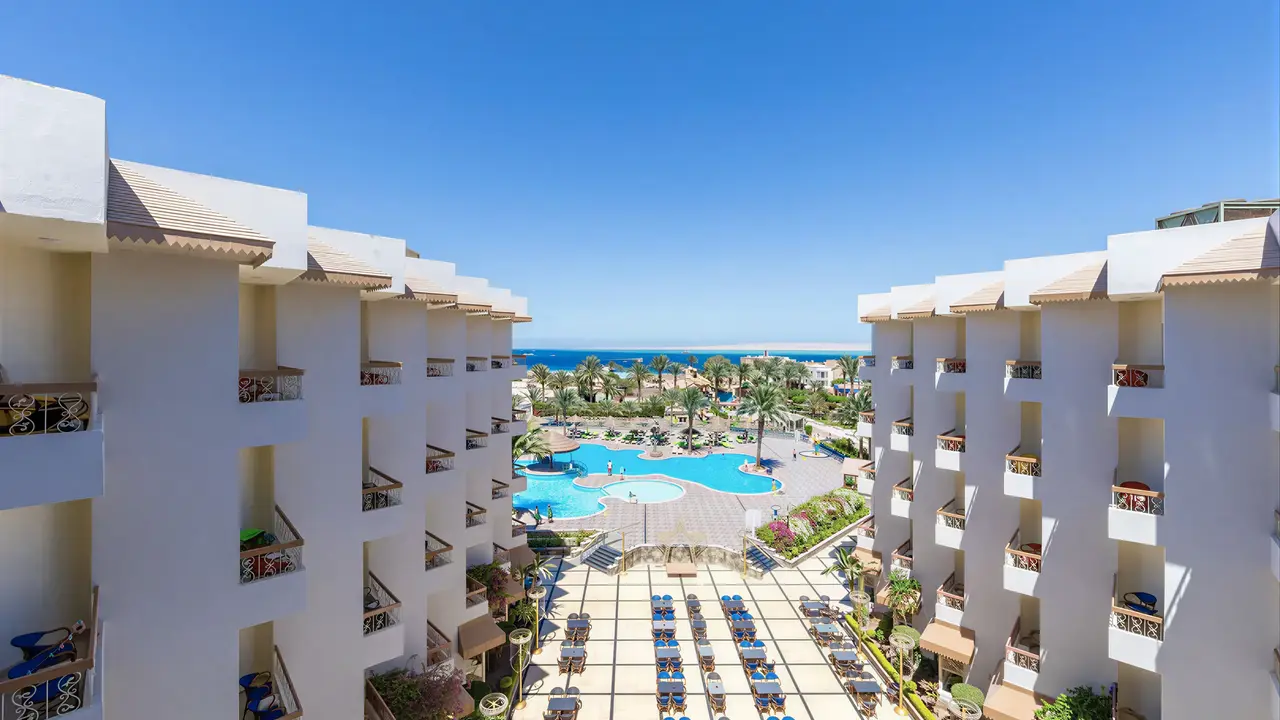 Widok na kompleks hotelu Sea Gull Beach Resort