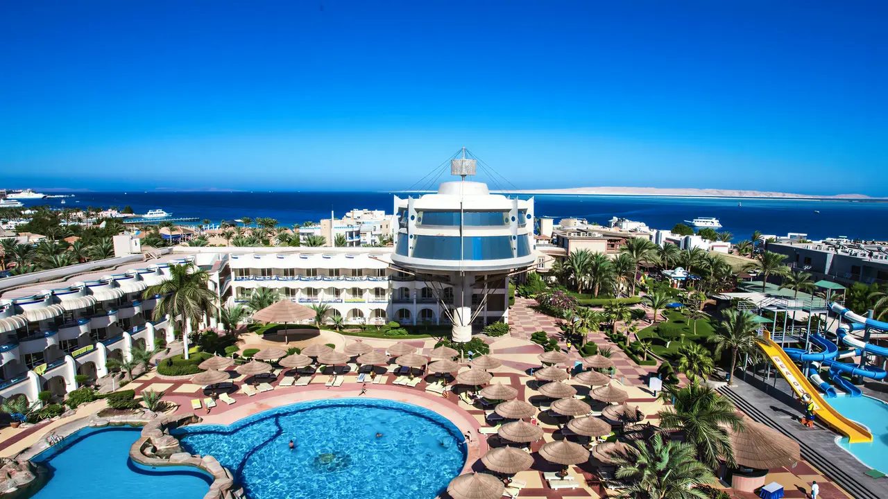Widok na kompleks hotelowy Sea Gull Beach Resort