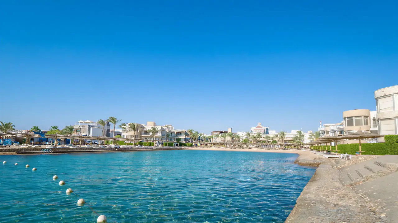 Widok na kompleks hotelowy Sea Gull Beach Resort