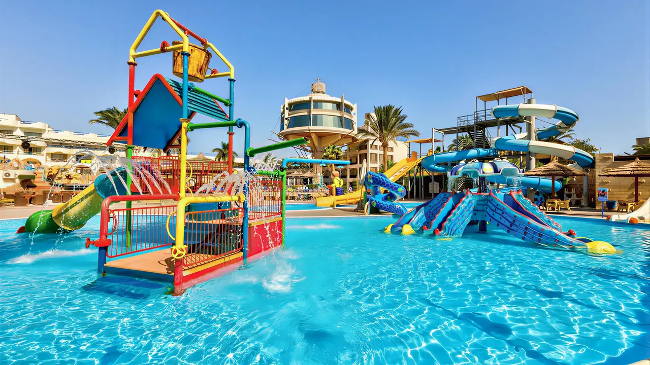 Zjeżdżalnie wodne w Sea Gull Beach Resort