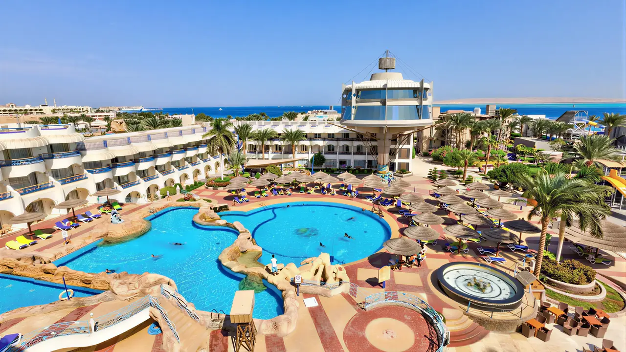 Widok na kompleks hotelowy Sea Gull Beach Resort