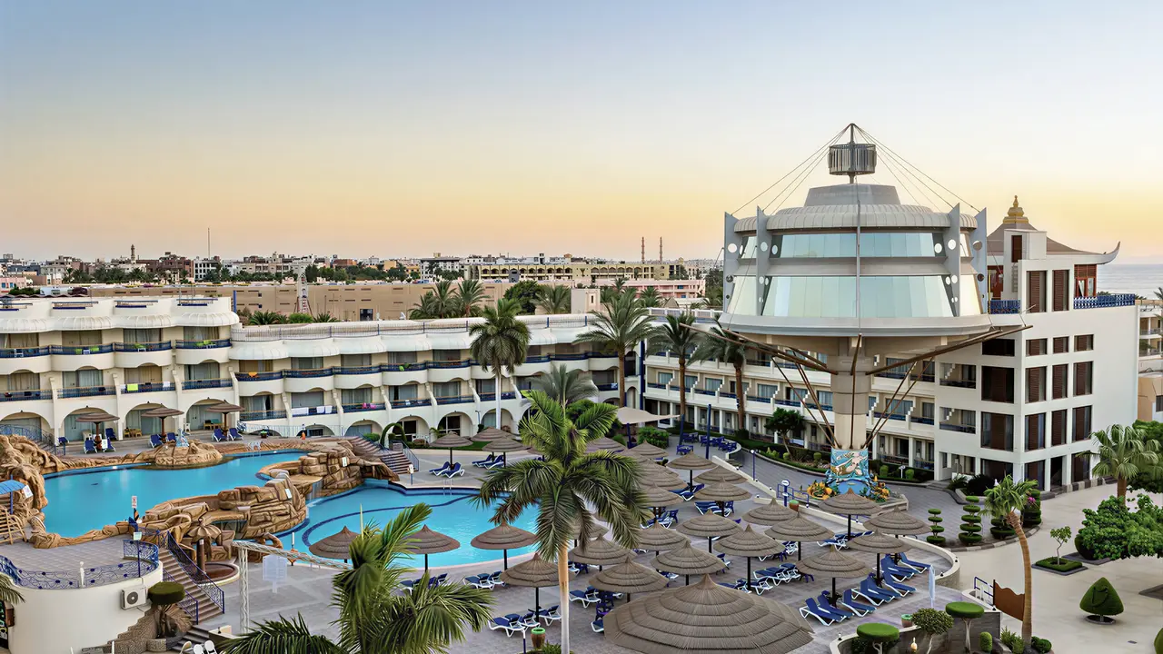 Widok na kompleks hotelowy Sea Gull Beach Resort