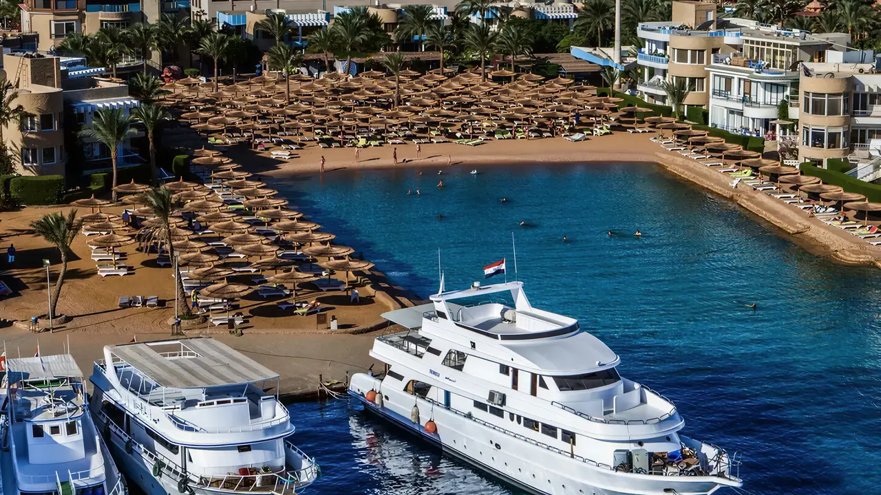 Widok na kompleks hotelowy Sea Gull Beach Resort
