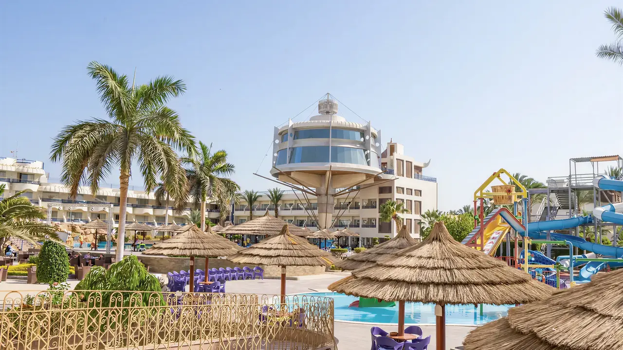 Widok na kompleks hotelowy Sea Gull Beach Resort