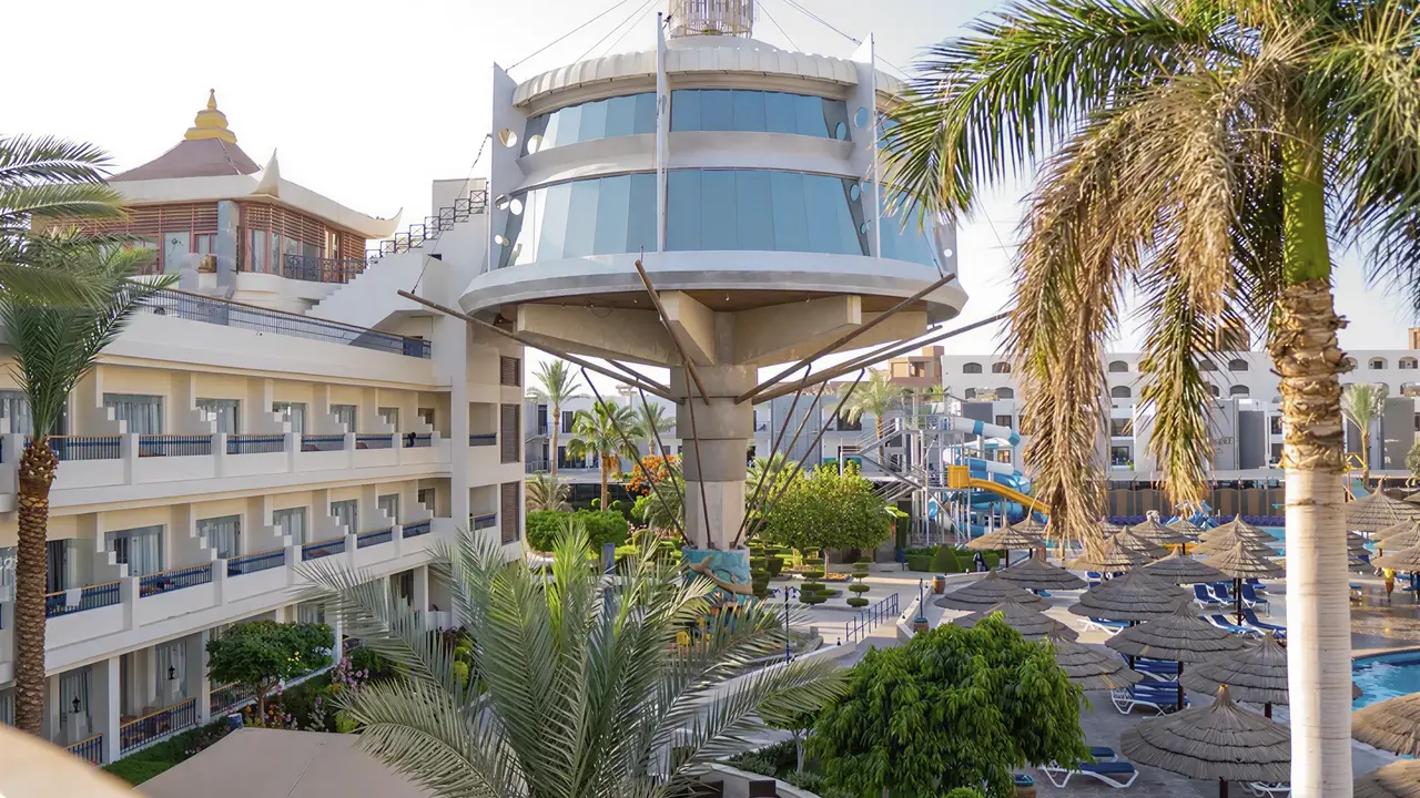 Widok na kompleks hotelowy Sea Gull Beach Resort