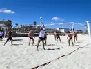 Mecz siatkówki plażowej w Seabel Rym Beach Club