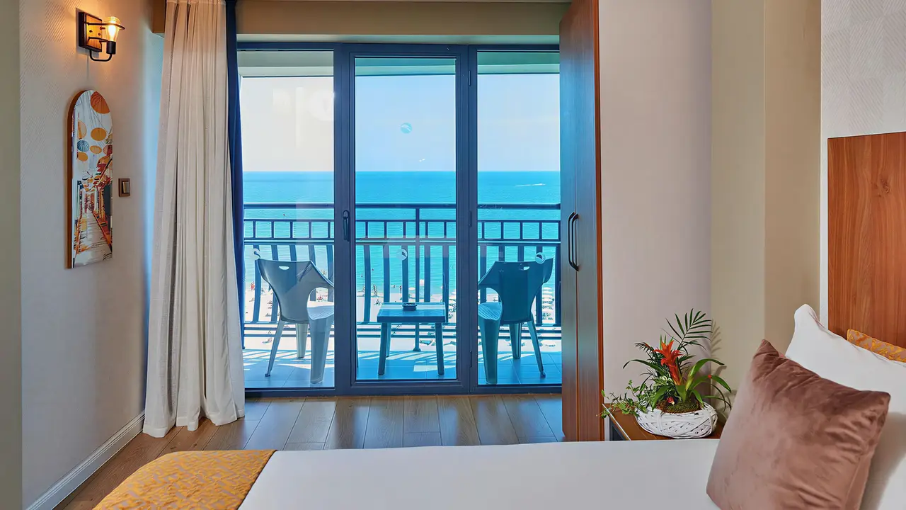 Pokój z widokiem na morze w Sentido Bellevue Beach 